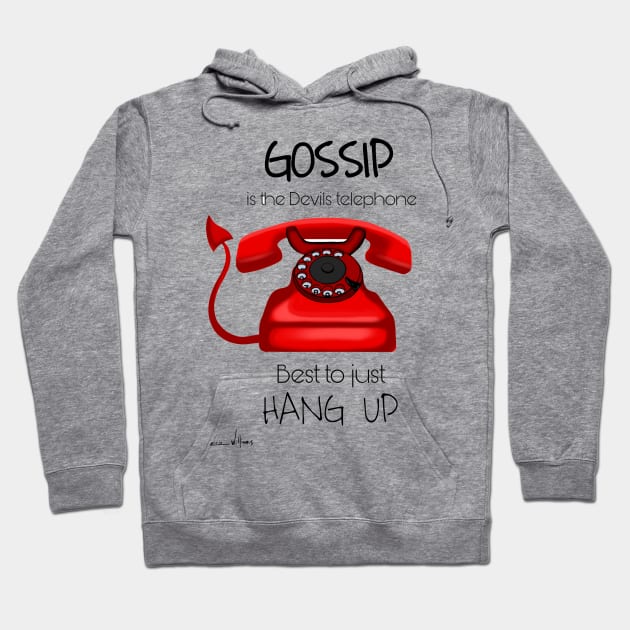 Gossip Telephone Hoodie by Art by Eric William.s